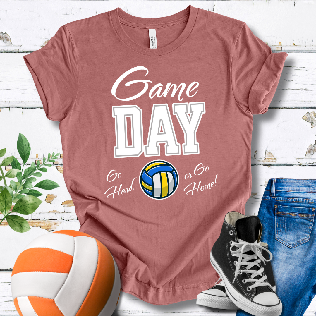 Game Day Go Hard Or Go Home T-shirt