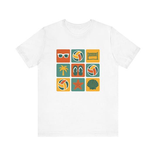 Diggin' Beach Icons T-shirt