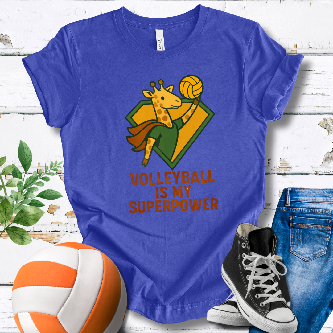 Volleyball Is My Superpower T-shirt