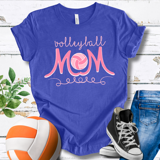 Mom Pink Swirls T-shirt
