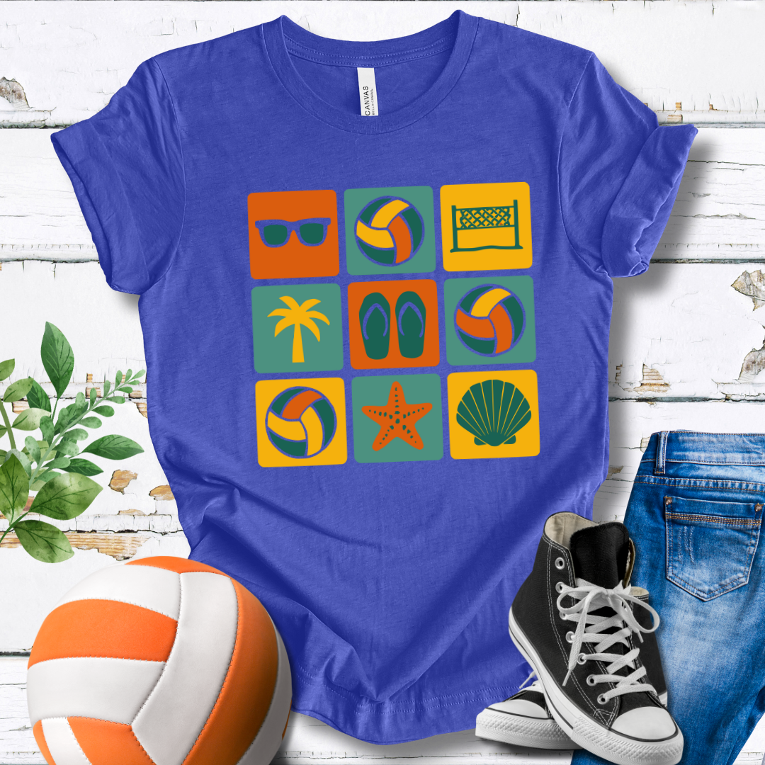 Beach Icons T-shirt