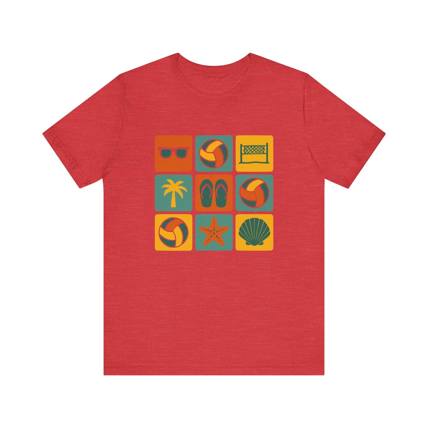 Diggin' Beach Icons T-shirt