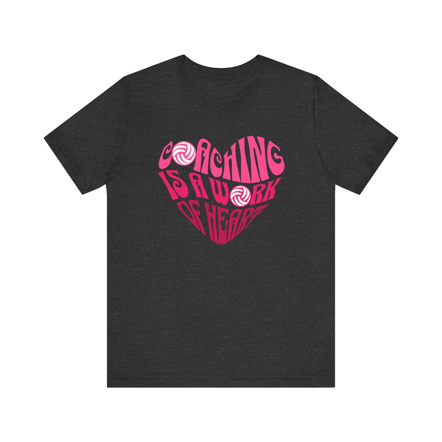 Coaching Is A Work Of Heart T-shirt